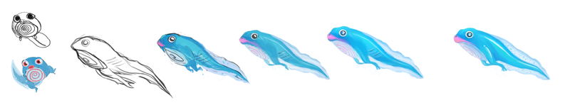 Illustration for article titled Performing today...Poliwag! Pokemon One a Day!